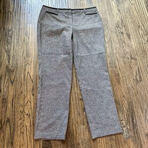 Zac & Rachel Women Pants Sz 16 Gray Black Heather Stretch 37x29.5 Dress Casual